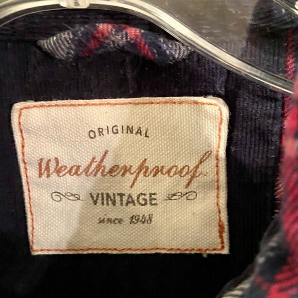 Weatherproof Vintage Men's Shirt Plaid Flannel Long Sleeve Size M. - Picture 5 of 6